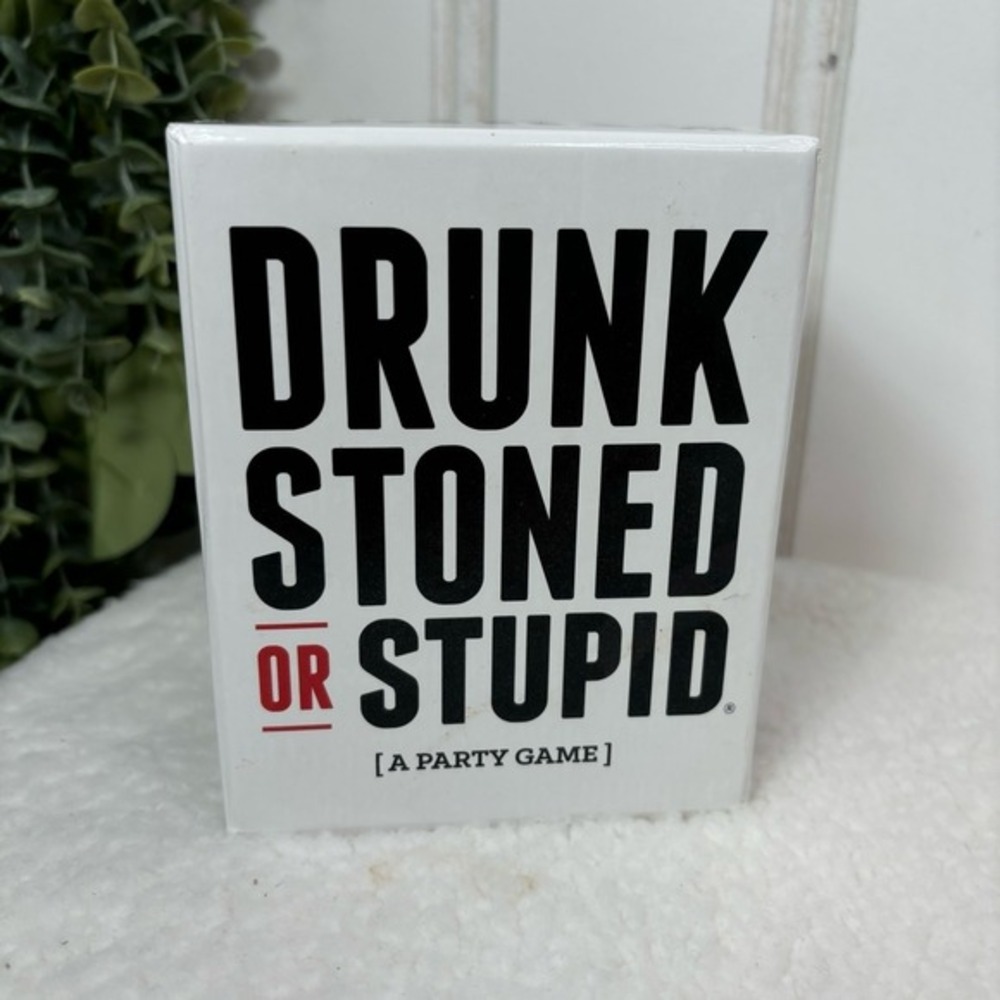 Drunk Stoned or Stupid A Party Game Adult Funny Card Game‎